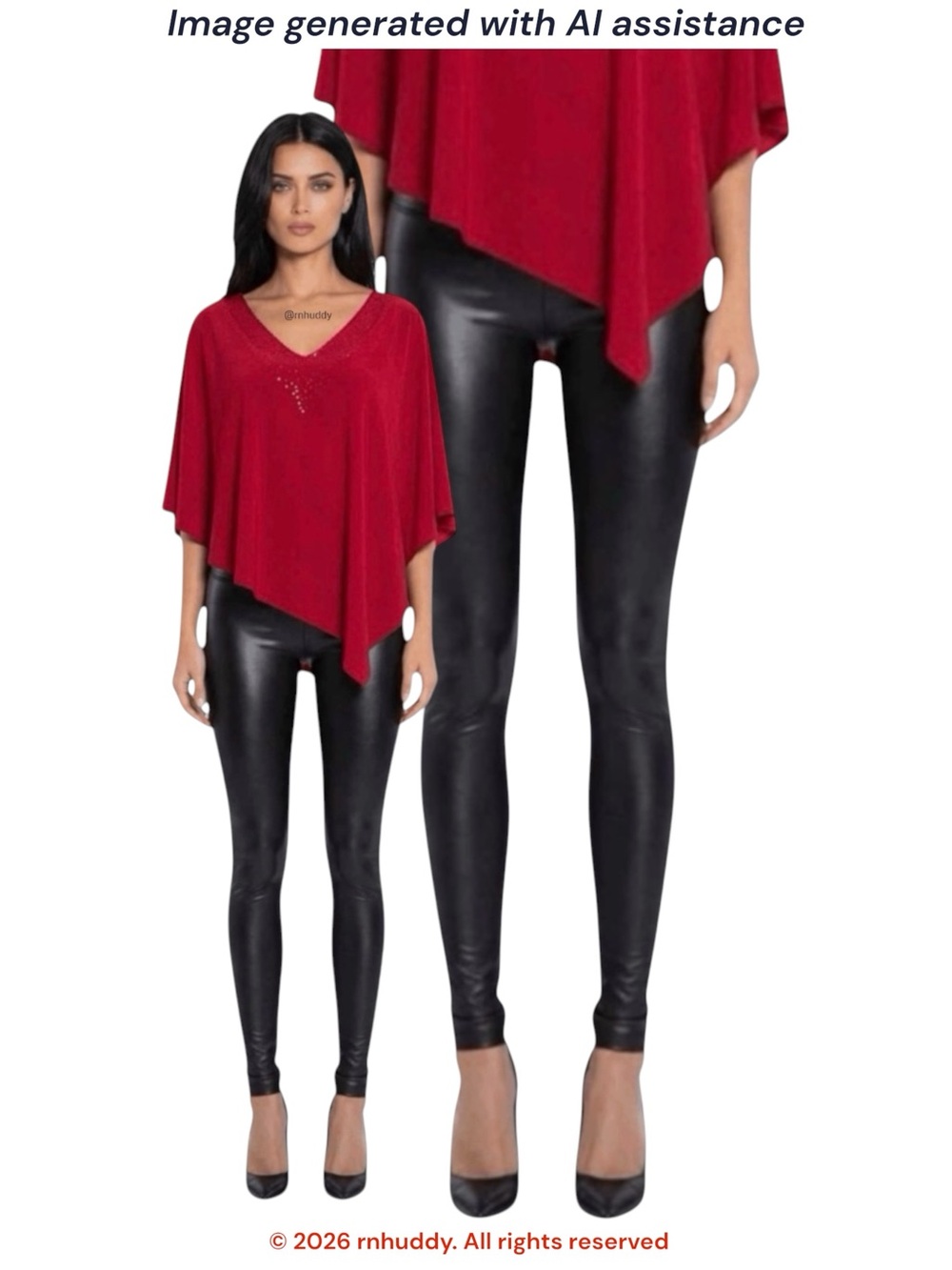 Jane & Bleecker L black faux leather leggings